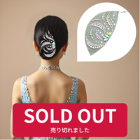【即納】20％OFF★ヘアーアクセサリー（オーロラ・クリスタル）