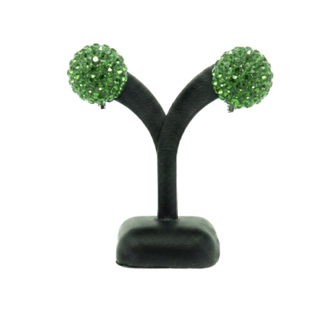 ミラーボール　イヤリング/ピアス　ペリドット　MME93P/MMP93P