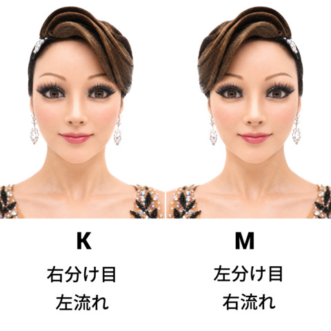 前髪オーナメント　XC033　K/M