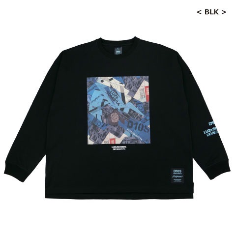 [LUZeSOMBRA/ルースイソンブラ]  DR76”Dios”big silhouette long tee [O1212200]