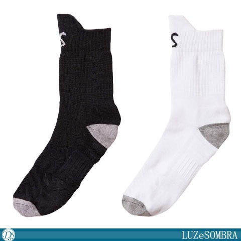 [LUZeSOMBRA/ルースイソンブラ] SUPPORT ROUND SHORT SOX [F2014910]