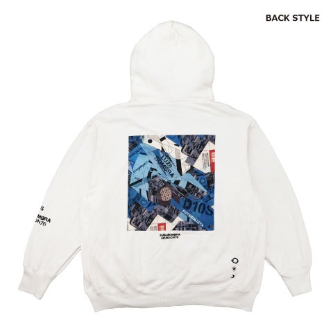  [LUZeSOMBRA/ルースイソンブラ] DR76”Dios”big silhouette sweat Parker [O1212150]