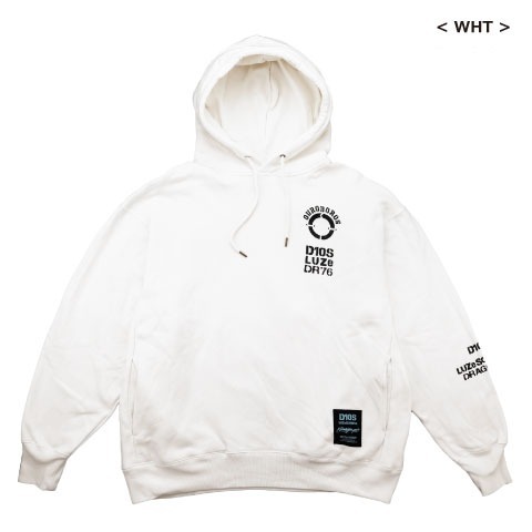  [LUZeSOMBRA/ルースイソンブラ] DR76”Dios”big silhouette sweat Parker [O1212150]