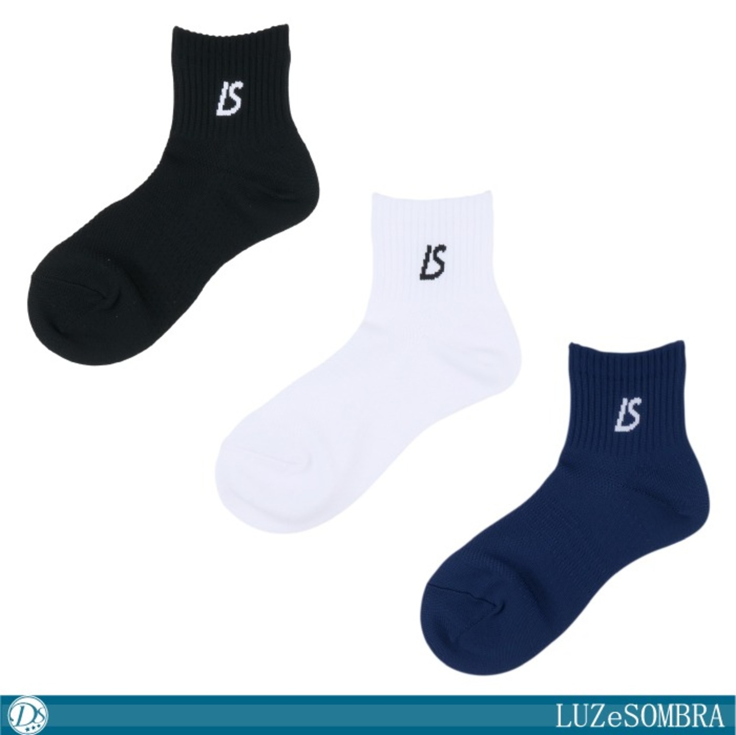 [LUZeSOMBRA/ルースイソンブラ]  PLAY SHORT SOCKS  [L1241387]