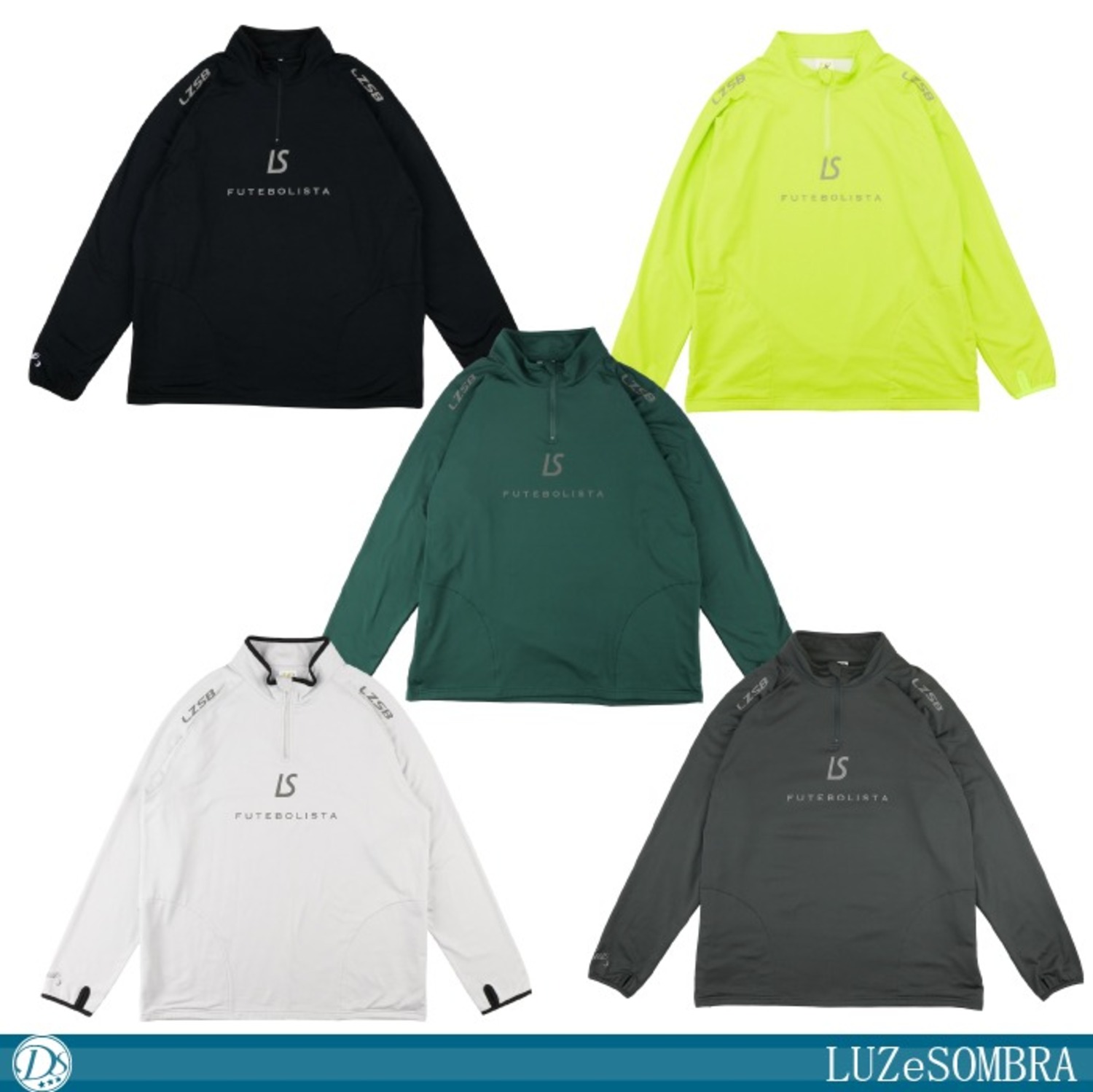 [LUZeSOMBRA/ルースイソンブラ] LS 2WAY HALF ZIP TOP [F2011138]