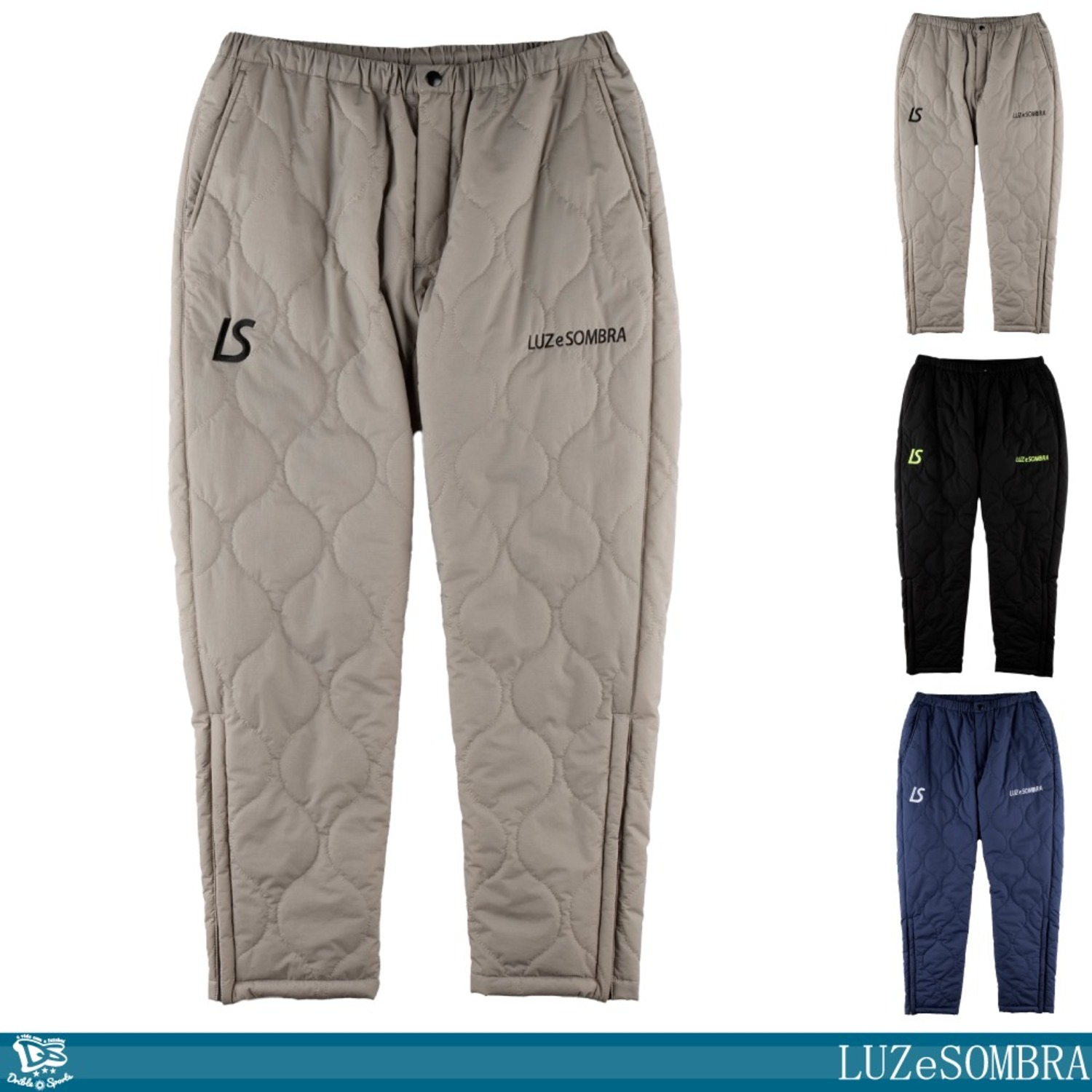 [LUZeSOMBRA/ルースイソンブラ] TWM QUILT THERMOLITE PANTS [L1242101]