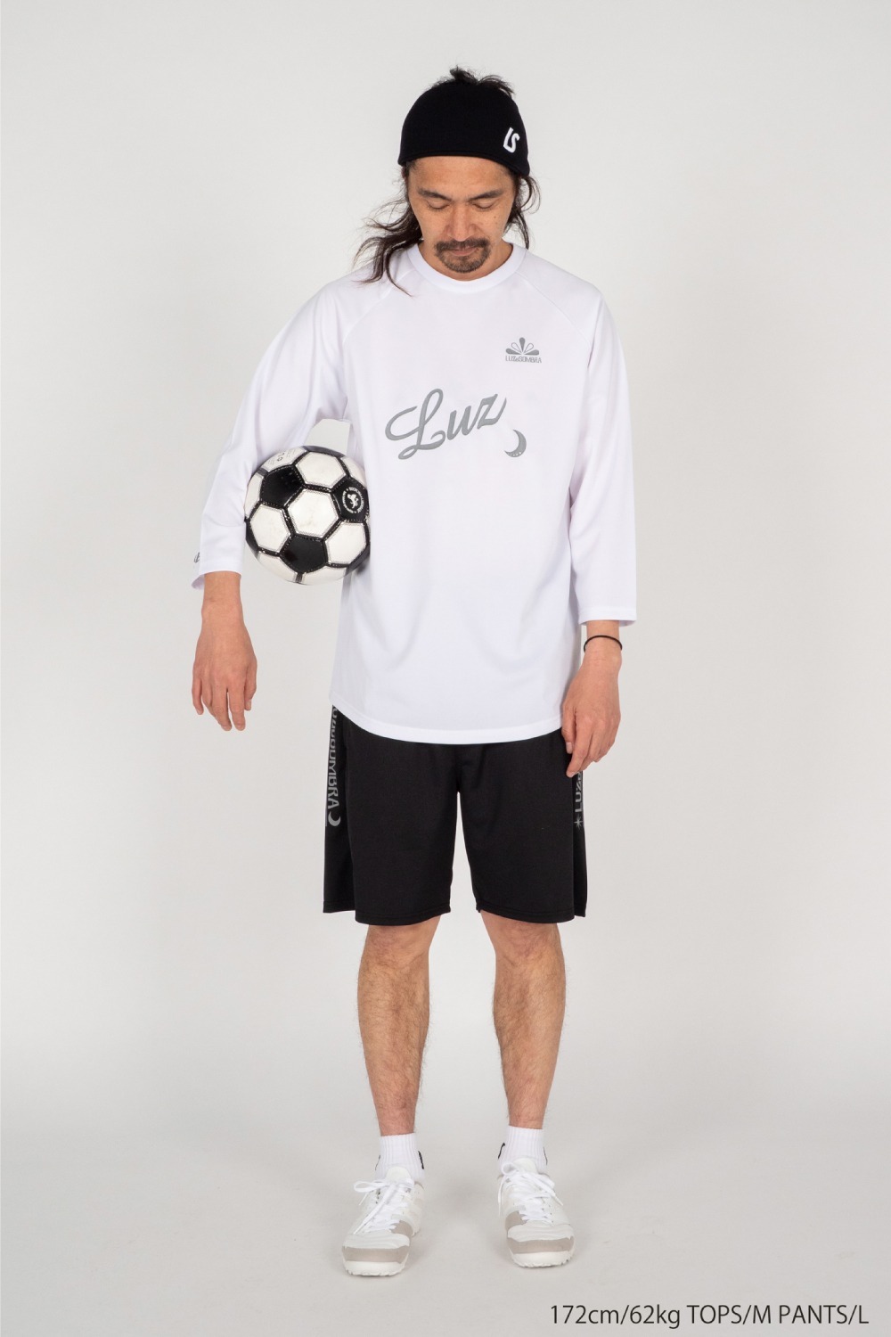 【新品未使用】LUZeSOMBRA OAO REFLECTOR セットアップ LUZeSOMBRA/ルースイソンブラ] OAO REFLECTOR 7SLEEVE PRA SHIRT