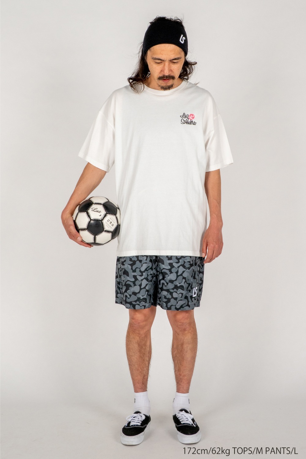 ルースイソンブラ OAO CAMO PISTE SHORTS ベージュ M完売品 LUZeSOMBRA OAO CAMO PISTE SHORTS | FUTSAL SHOP