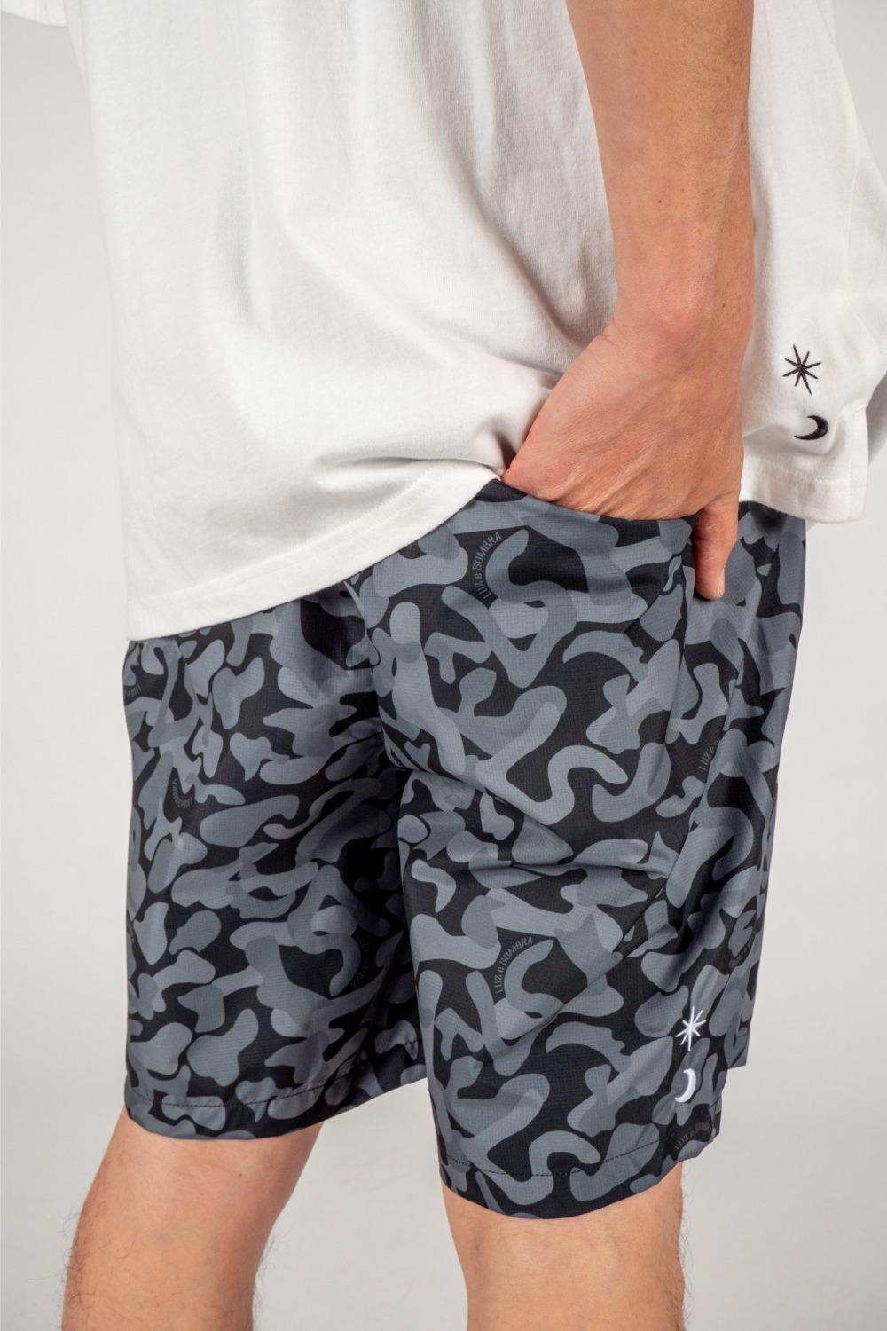 LUZeSOMBRA/ルースイソンブラ] OAO CAMO PISTE SHORTS [L1251112