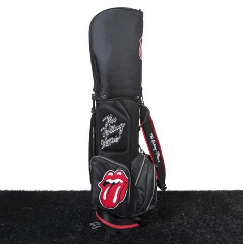 【The Rolling Stones】 Rolling Stones Red Lick Stand Golf Bag