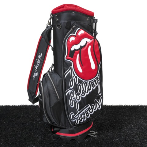 【The Rolling Stones】 Rolling Stones Red Lick Stand Golf Bag