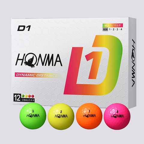 HONMA GOLF D1 ゴルフボール 2024 モデル 2ダース