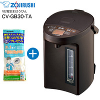 象印　ZOJIRUSHI マイコン沸とうVE電気まほうびん 優湯生(ゆうとうせい) ブラウン　3.0L CV-GB30-TA