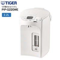 タイガー(TIGER) 電気ポット 2.2L 蒸気レス VE電気まほうびん とく子さん アーバンホワイト PIP-G220WE