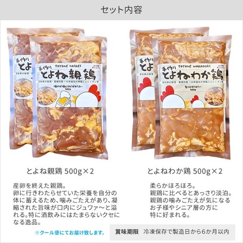 50年愛され続けるソウルフ－ド とよね親鶏・わか鶏　2kg