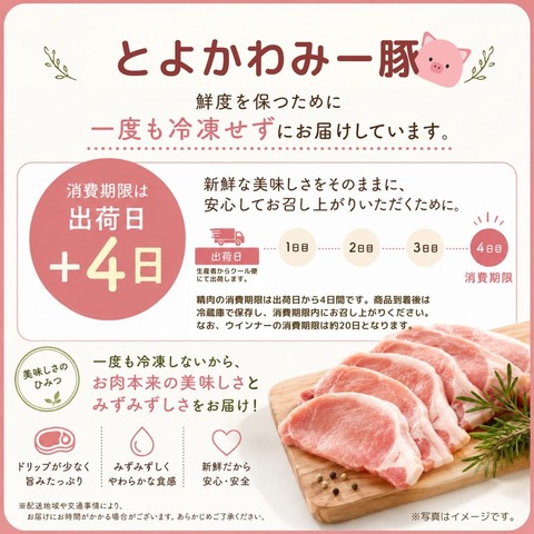 脂の甘み広がるオリジナルブランド豚”とよかわみー豚” しゃぶしゃぶセット