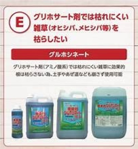 バスタ ジェネリック除草剤 グリホシネート18.5液剤 20L×１
