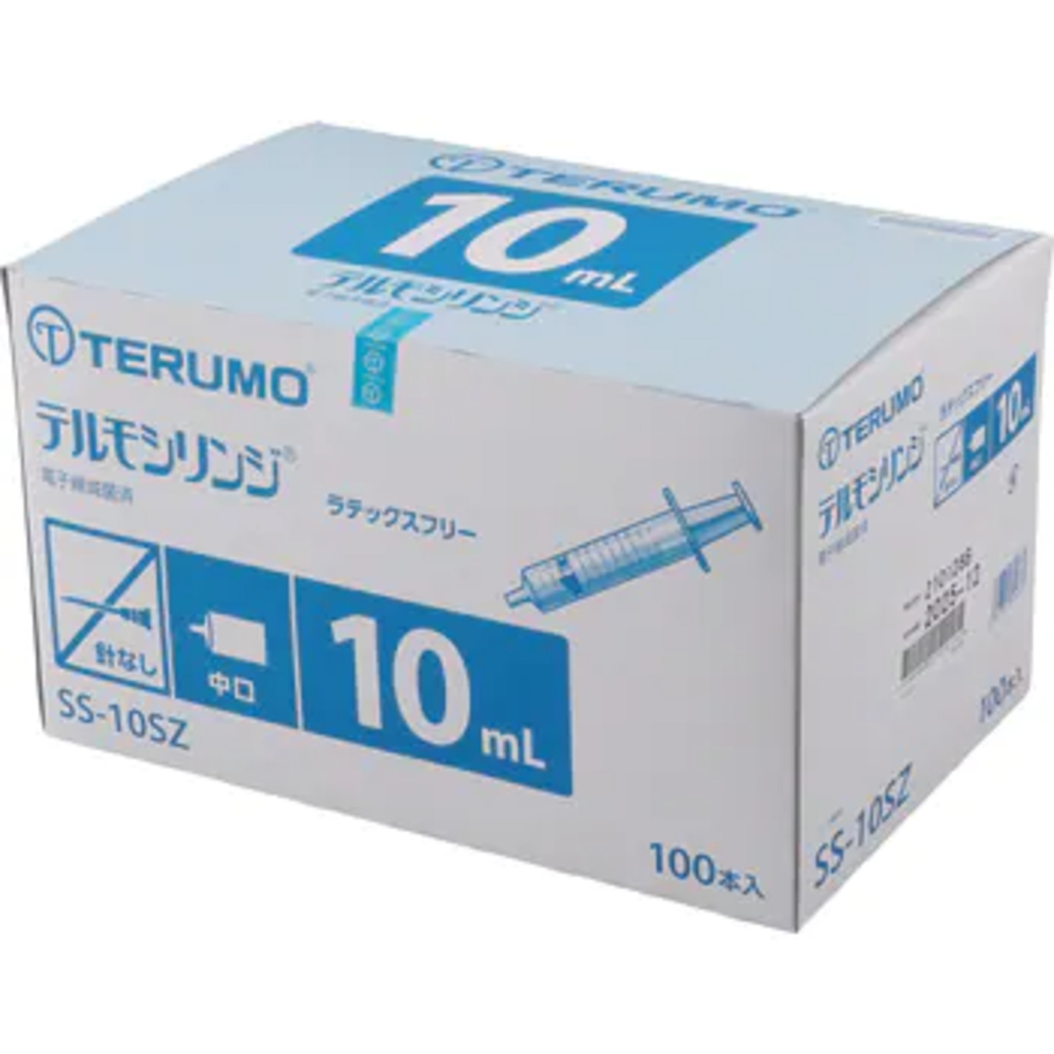 テルモ　シリンジ・針なし　10ml　ロック・中口　100本入