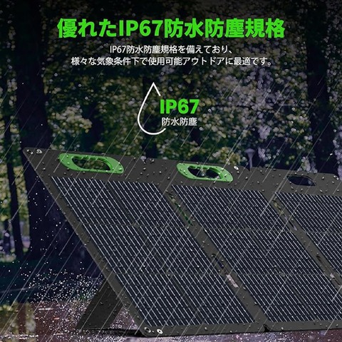 優れたIP67防水防塵規格