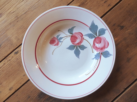 French Ceranord St.Amand Plate - フランスのプレート -