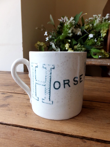 Mug Cup ”Ride a cockhorse to Banbury Cross” - マグカップ -