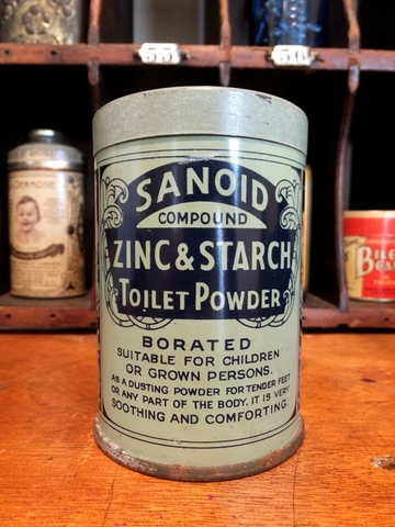 Tin / SANOID ZINC ＆ STARCH - ティン缶 (SANOID ZINC ＆ STARCH) -