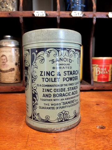 Tin / SANOID ZINC ＆ STARCH - ティン缶 (SANOID ZINC ＆ STARCH) -