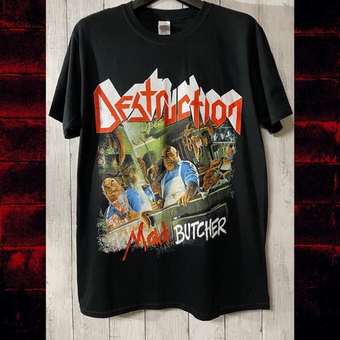 【T-shirts】DESTRUCTION - MAD BUTCHER【会員値下げ】【BIG SIZEあり】
