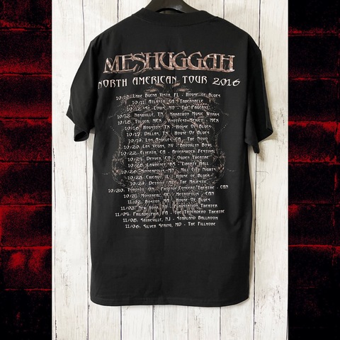【T-shirts】Meshuggah - Violent Sleep Tour (S)