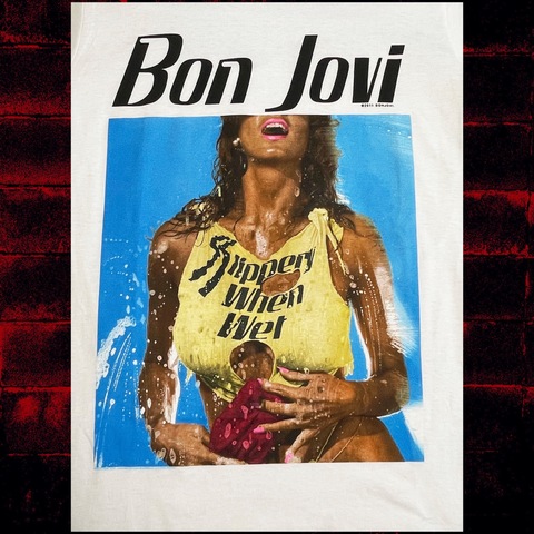 【T-shirts】Bon Jovi - Slippery When Wet (S)
