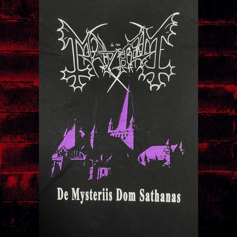 【T-Shirt】MAYHEM - DE MYSTERIIS DOM SATHANAS 【Long Sleeve】