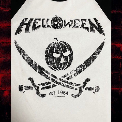 【 Raglan】Helloween - Pirate 【LongSleeve】【T-Shirt】【Baseball shirt】