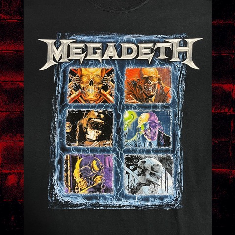 【T-Shirts】 MEGADETH - Vic Head Grip