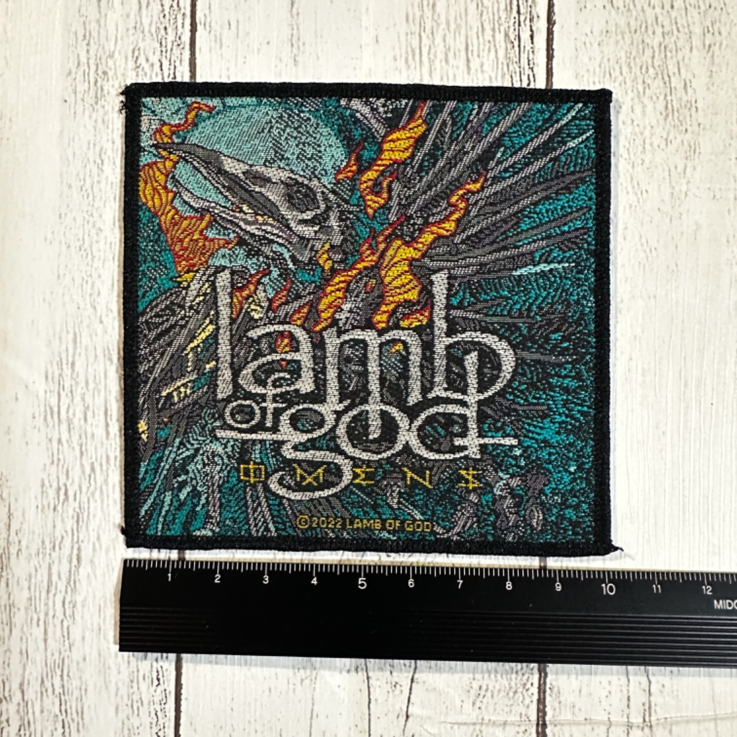 【Patch】Lamb Of God - OMENS 【Small Patch】