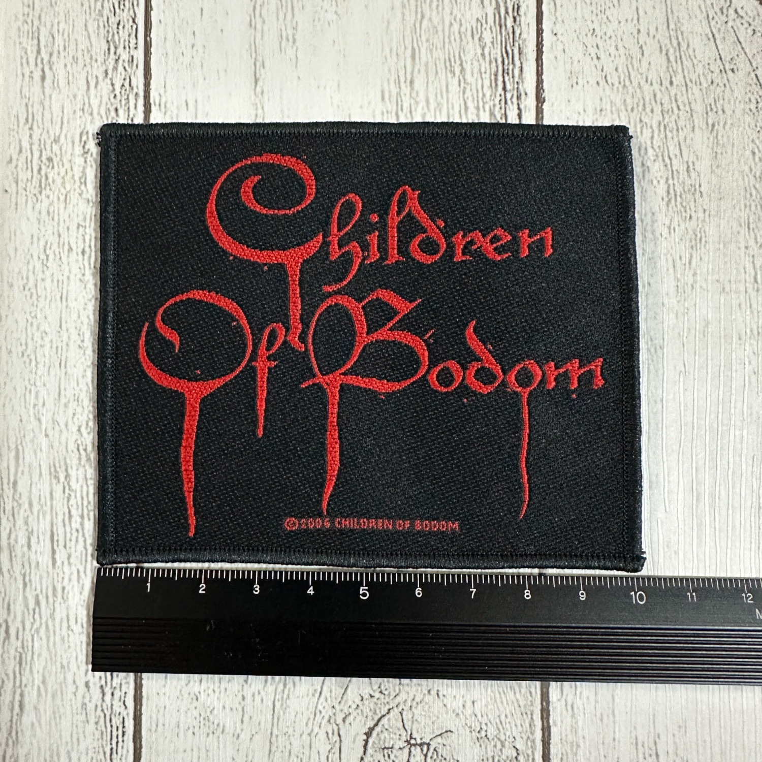 【Patch】CHILDREN OF BODOM - BLOOD LOGO